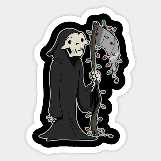 Christmas Reaper Sticker by westinchurch